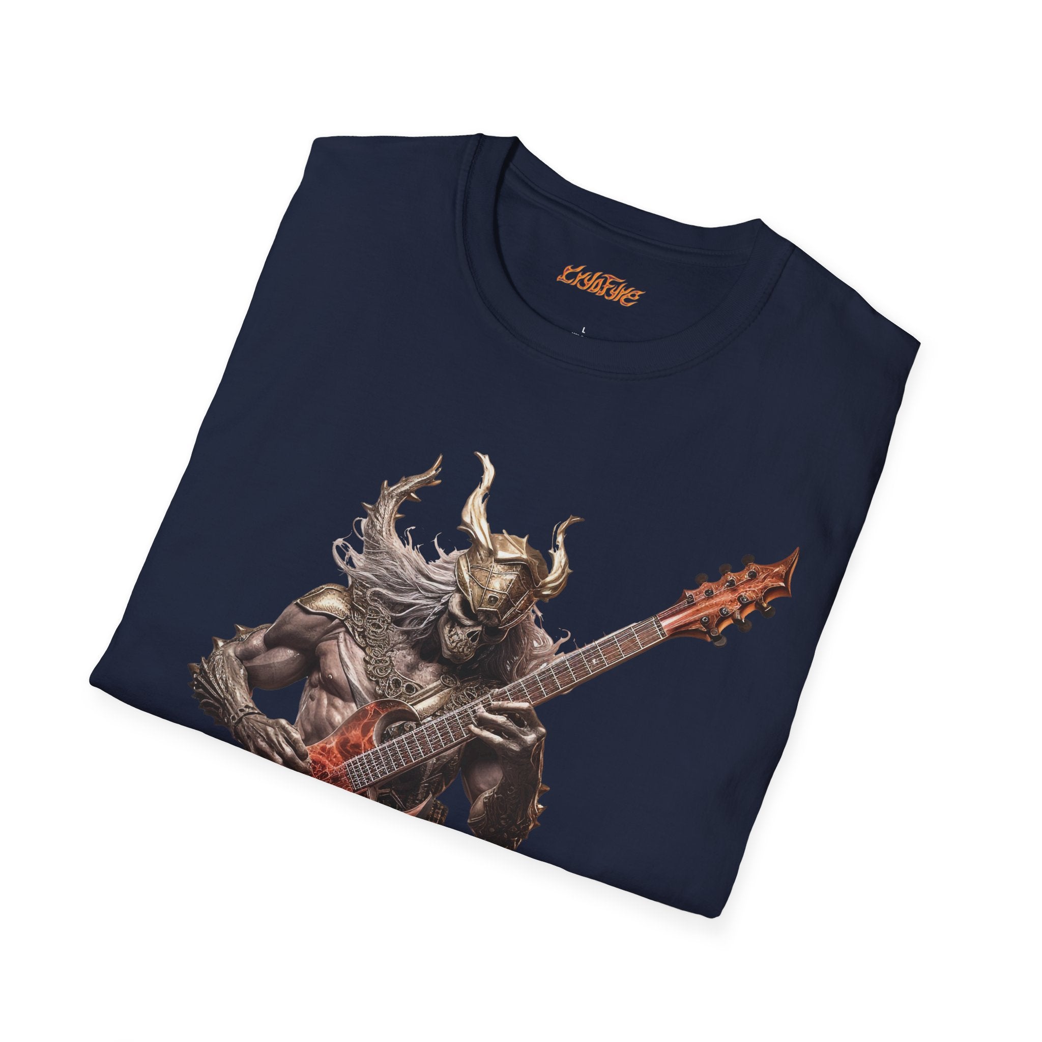 Heavy Metal Viking Horned T-Shirt