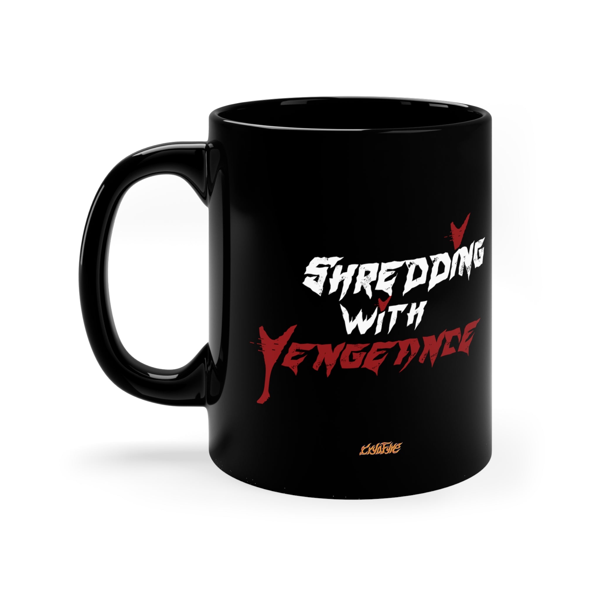 King Shred Black  Coffee Mug