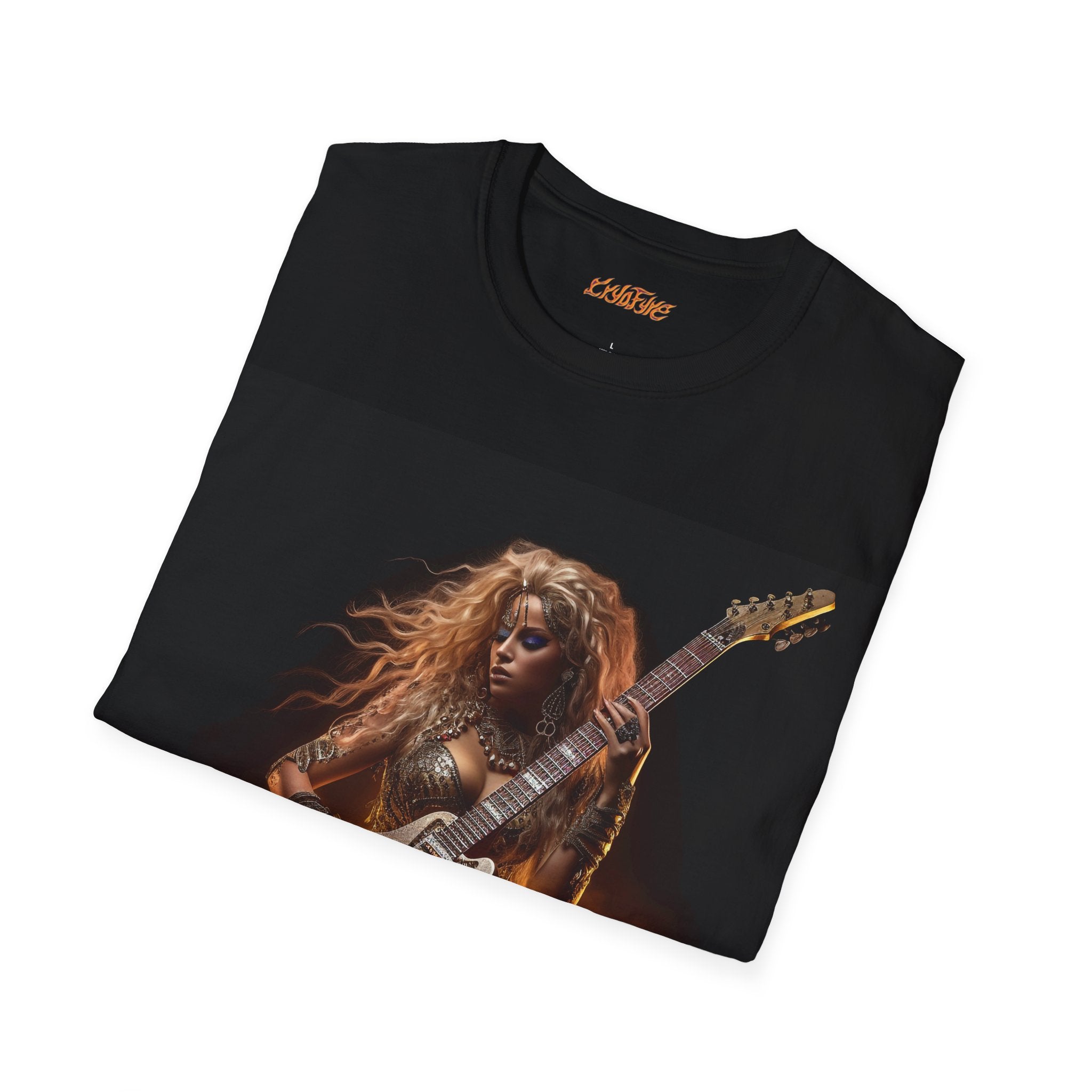 Heavy Metal Fire Goddess T-Shirt