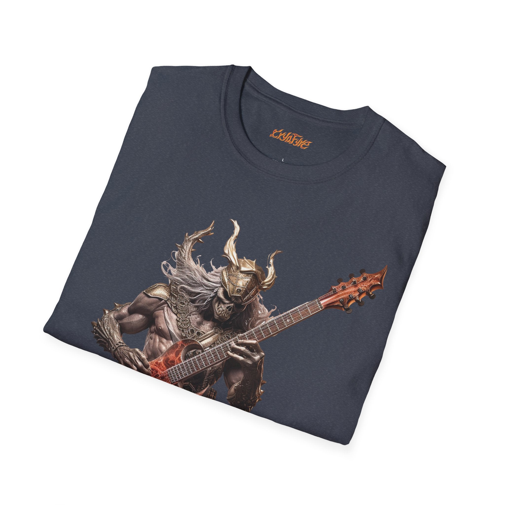 Heavy Metal Viking Horned T-Shirt